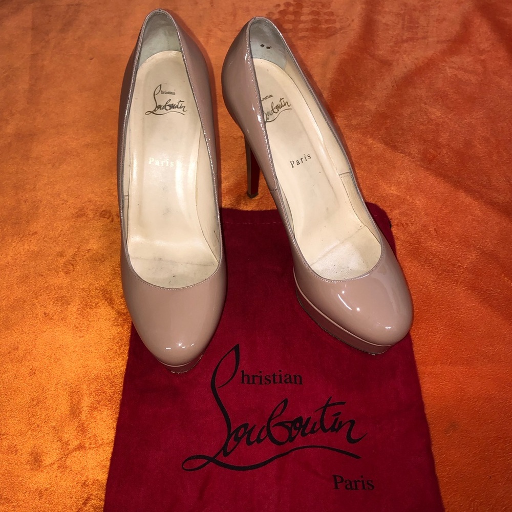 Christian Louboutin Dirditta Patent Platform Pump